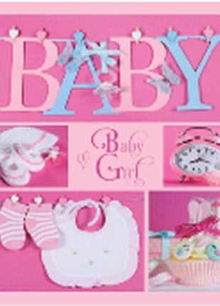 Фотоальбом evg 20sheet baby collage pink w/box (ua)