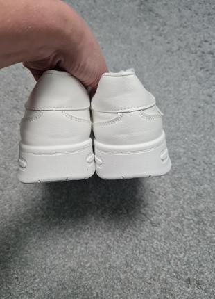 Трендові білі кеди кросівки5 фото