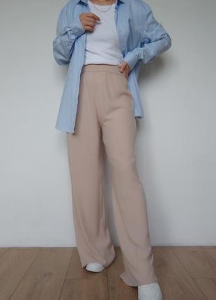 Женские широкие брюки/ палаццо, размер м2 фото