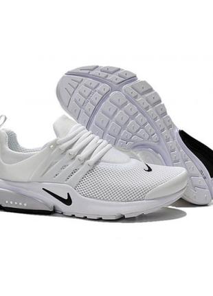 Мужские белые кроссовки nike air presto - zf011