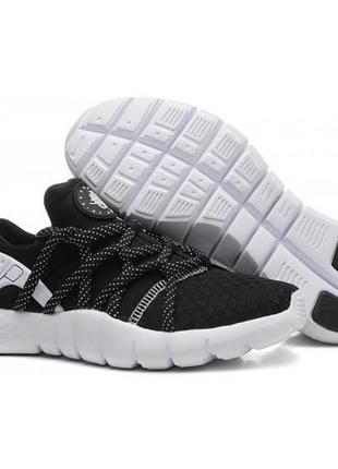 Мужские черные кроссовки nike air huarache nm