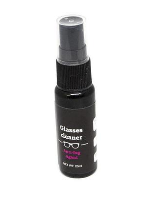 Anti-fog спрей "glasses сleaner" (спрей від запотівання, чорний пласт.флакон 20 мл)