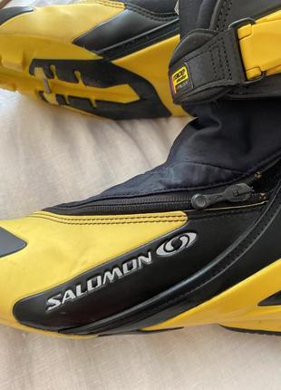 Ботинки для беговых лыж solomon7 фото