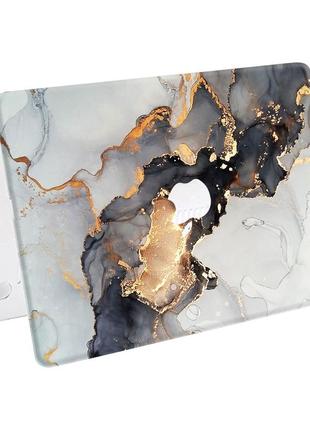 Чехол пластиковый для apple macbook pro / air мрамор (marble) макбук про case hard cover macbook pro 14.25 фото