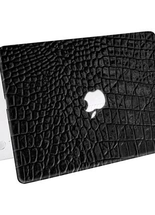 Чехол пластиковый для apple macbook pro / air кожа (leather) макбук про case hard cover macbook pro 14.2 a24425 фото