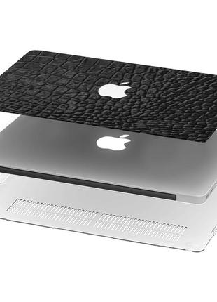 Чехол пластиковый для apple macbook pro / air кожа (leather) макбук про case hard cover macbook pro 14.2 a24424 фото