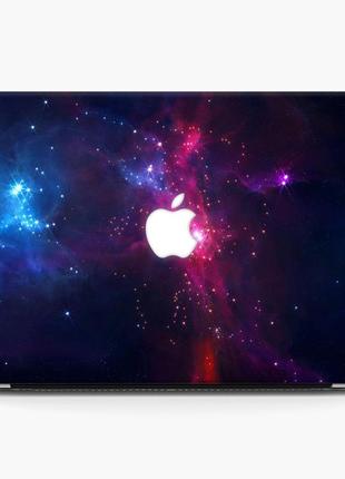 Чохол пластиковий apple macbook pro 14.2 a2442 космос (space) макбук про case hard cover3 фото