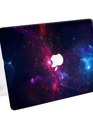 Чохол пластиковий apple macbook pro 14.2 a2442 космос (space) макбук про case hard cover5 фото