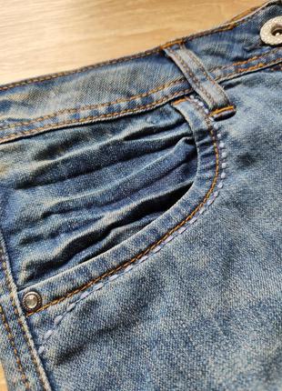 Джинсовая синяя классическая юбка george3 фото