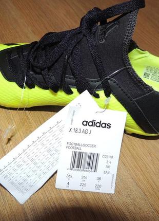 Нові новые оригінальні бутсы adidas копачки сороконіжки сороконожки бутси футбольные футбольні8 фото
