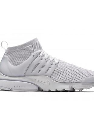 Жіночі кросівки nike air presto flyknit white — ap007