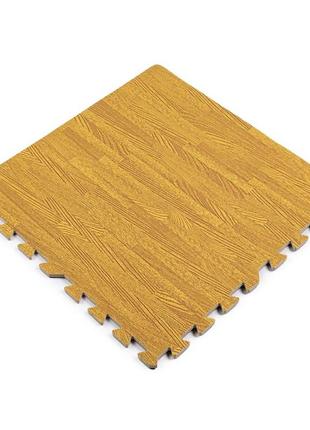 Підлога пазл - модульне підлогове покриття 600x600x10мм бурштинове дерево (мр11) sw-00000205