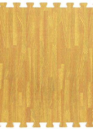 Підлога пазл - модульне підлогове покриття 600x600x10мм бурштинове дерево (мр11) sw-000002057 фото