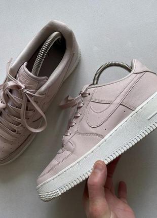 Nike air force 1 premium, оригинал кожаные кроссовки7 фото