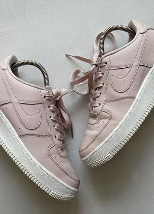 Nike air force 1 premium, оригінал шкіряні кросівки8 фото