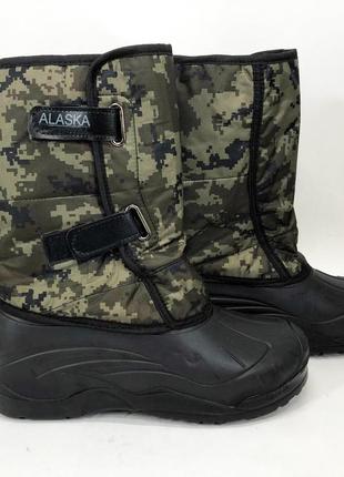 Утепленные сапоги резиновые весенние размер 42 (27см), резиновые сапоги zh-310 короткие рыбалки