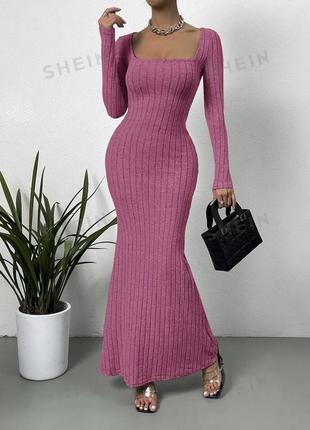 Рожева сукня shein3 фото
