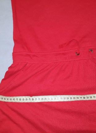 Плаття сукня червоне розмір 46-48/12-14 літнє трикотаж нова бавовна котон4 фото