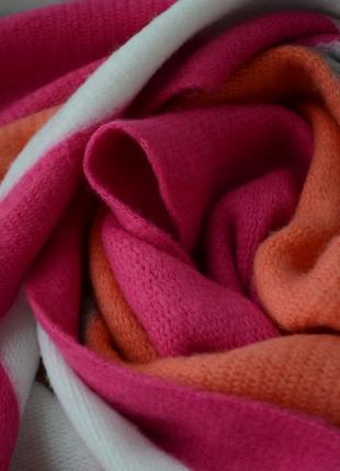 Великий, м'який шарф, палантин у смужку c&a2 фото