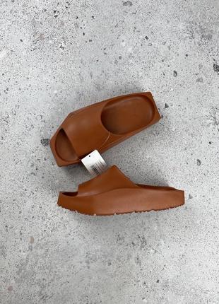 Nike air jordan hex slide desert orange женские шлепанцы оригинал3 фото