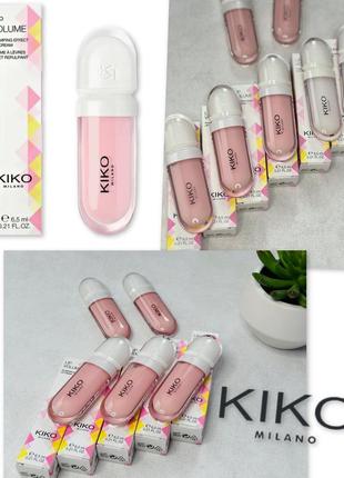 Бальзам для губ kiko milano,тон 01 та 02