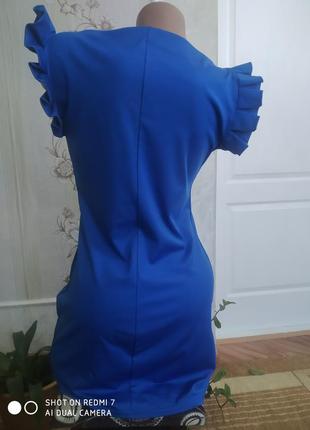 Сукня, плаття р42-44 з воланами3 фото