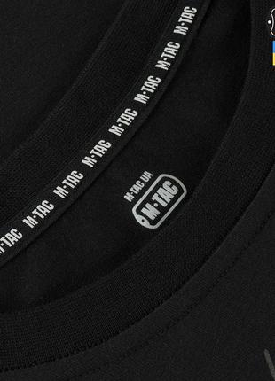 M-tac футболка чорна drohnenführer, чоловіча футболка з малюнком, військова літня футболка, армійська футболка8 фото