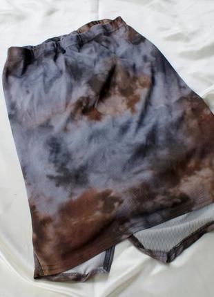 Брендовая юбка со сборкой от plt5 фото