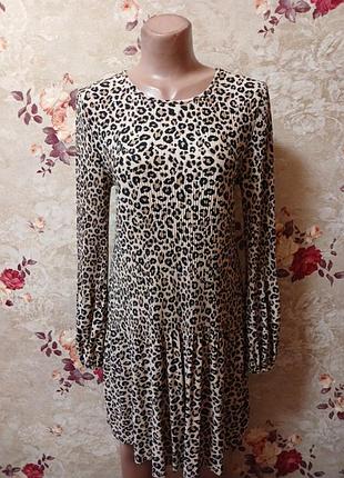 Сукня леопард