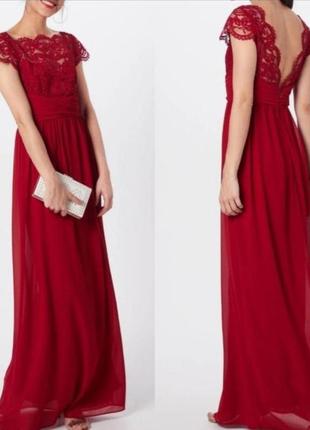 Червона  сукня на випускний  46 48 розмір4 фото