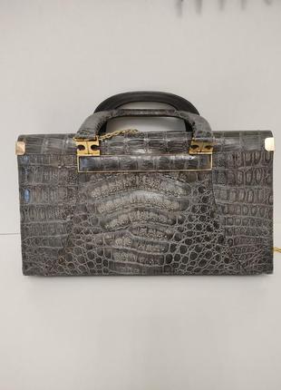 Винтажная сумочка из кожи крокодила2 фото