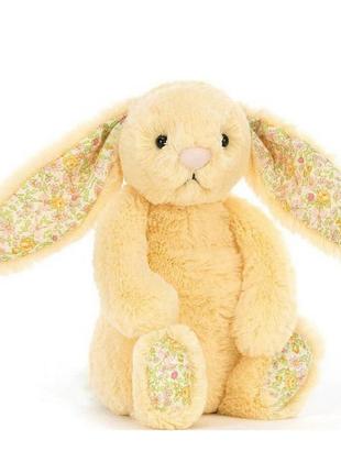 Jellycat 18 см. жовтий кролик
