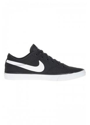 Черные кеды nike safari primo court canvas женские - nl004