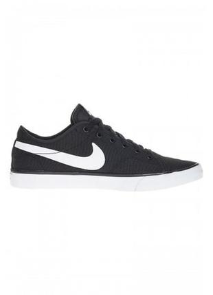 Черные кеды nike primo court canvas женские - nl004