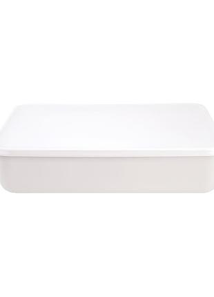 Ящик органайзер l, для хранения мелких предметов, белый, 360х257х80 мм.