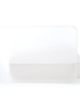 Ящик органайзер l, для хранения мелких предметов, белый, 360х257х80 мм.