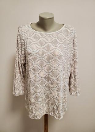 Красивая брендовая трикотажная блузка с вискозой
