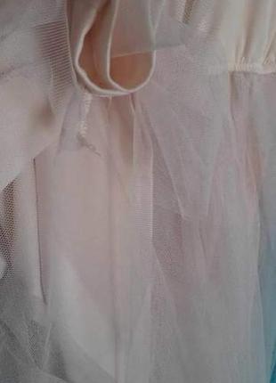Сукня  qed todon кольору чайної рози траянди7 фото