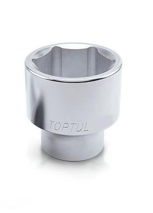 Головка торцева 1" 77 мм toptul сріблястий cl0060624