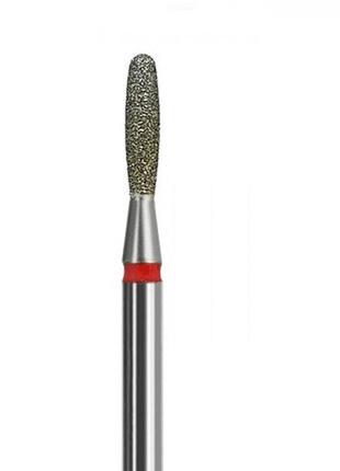 Алмазна насадка полум'я тупе red 2,1*8 (м-022)