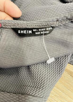 Красивенна блузка блуза довгий рукав р 48-50 бренд "shein"5 фото
