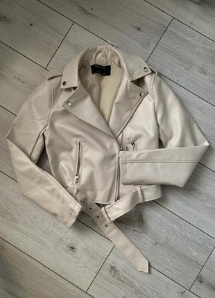 Шикарна куртка косуха шкірянка