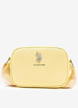 Сумка-кросбоди u.s. polo assn. buttercup yellow желтая