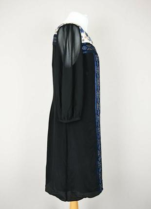 Моп сматывающее шелковое платье с вышивкой р. u9 105 фото