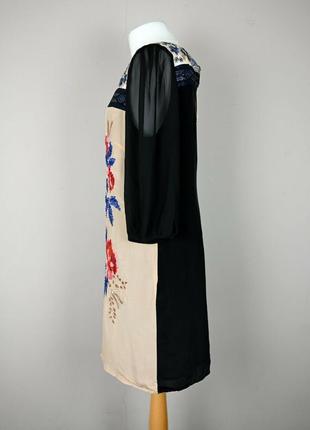 Моп сматывающее шелковое платье с вышивкой р. u9 106 фото