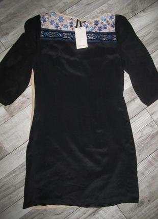 Моп сматывающее шелковое платье с вышивкой р. u9 108 фото