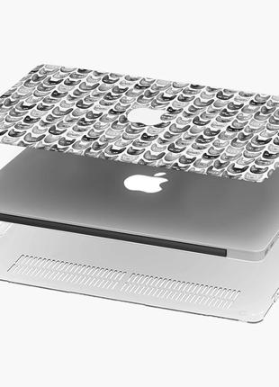 Чохол пластиковий для apple macbook pro 14.2 a2442 кішки (сats) макбук про case hard cover4 фото