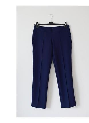 Женские брюки со стрелками. синие штаны хлопковые2 фото