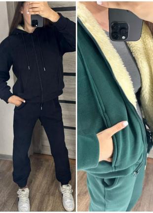 Зимовий костюм на хутрі та флісі ☝️ 42-56р. ☝️