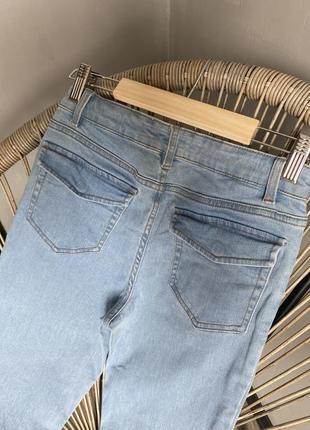 Джинси/блакитні джинси/скіні/джинси по фігурі/джинси з високою посадкою7 фото